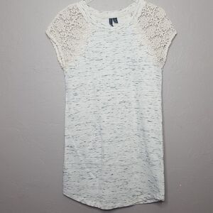 Cynthia Rowley crochet sleeve dress